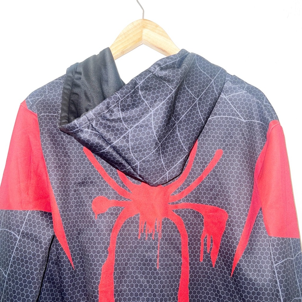 No brand mens marvel Spider-Man full zip hoodie - Picture 10 of 10